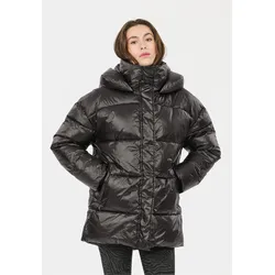 Outdoorjacke ATHLECIA "Moriarty", Damen, Gr. 40, schwarz, 100% Polyamid, unifarben, casual, normal, ohne Ausschnitt, Langarm, Jacken, mit innovativer Primaloft-Technologie