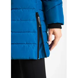 bonprix Steppjacke mit wattierter Füllung, mit abnehmbarer Kapuze, pflegeleicht blau XL (50)