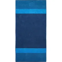 Dyckhoff Saunatuch XL Two-Tone Stripe blau 100,0 x 200,0