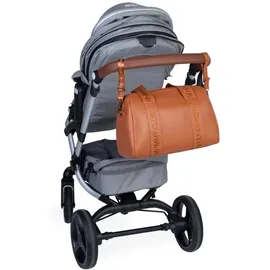 Childhome - Wickeltasche, Mommy Club braun - Braun