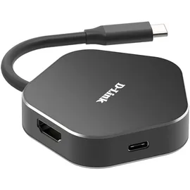 D-Link DUB-M420 4-In-1 USB-C Hub mit HDMI/USB-C Ladeanschluss