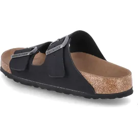 Birkenstock Arizona Vegan Birko-Flor Nubuk schmal schwarz 38