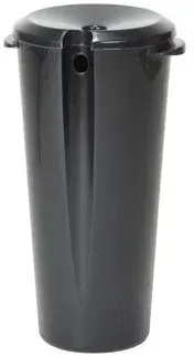 Efalock - Abwasserbehälter 10 Liter - schwarz