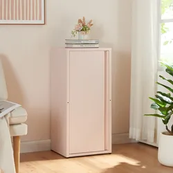 Metallschrank Burlöv Stahl Rosa