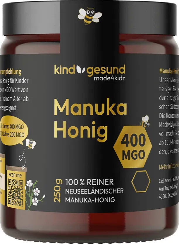 Preisvergleich Produktbild Manuka Honig für Kinder 400 MGO