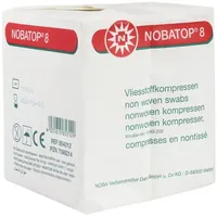 NOBAMED NOBATOP 8 Unsterile Vliesstoffkompressen 4-lagig - 10.0 cm