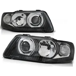 Design Scheinwerfer für Audi A3 (8L) Facelift 00-03 schwarz