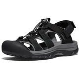 Keen Herren Rapids H2 Sandalen, Black/Steel Grey, 47 EU