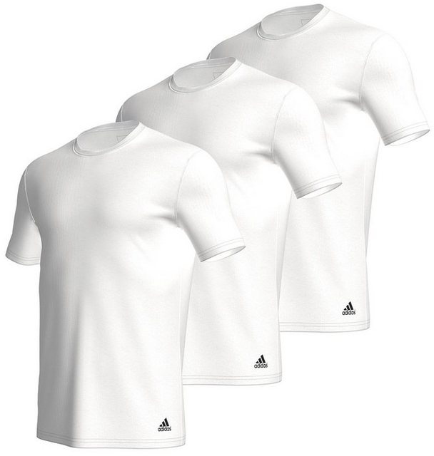 adidas Performance Poloshirt Crew Neck Shirt (3PK) (Packung, 3-tlg., 3er-Pack) Ssneakerprofi