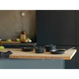 Fiskars Hard Face Stieltopf 20 cm rund