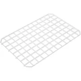 barup HENDI Abtropfmatte, Einhakbar, Barmatte, HACCP konform, 5 Stück, Polypropylen, 313x209mm, Weiß