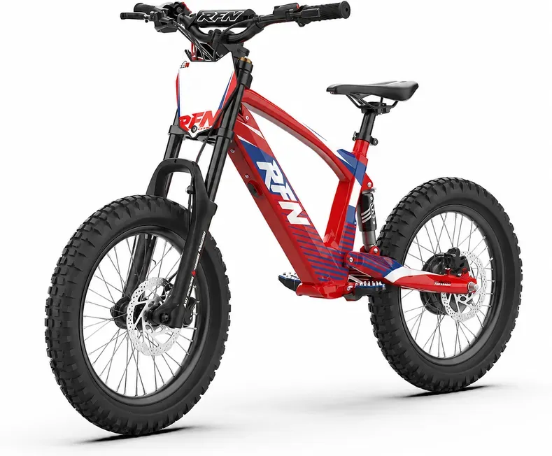 18 Zoll Motorrad, 500 W 180 Wh Motorrad für das Outdoor-Fahren für Jungen & Mädchen, 30 km/h Geländefahrzeug, Geschenk für Kinder-Motorrad