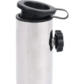 vidaXL Schirmständer Schwarz 45x25x8 cm Granit