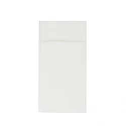 960 Stk. Kanguro Weißes Papierserviette 38x38 2-lagig Ref KAN4040PPBL