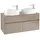 Villeroy & Boch Collaro Waschbeckenunterschrank 1200x548x500 mm, 4 Auszüge, für 2 Waschbecken, C06000VK, Farbe: Front/Korpus: Soft Grey, Griff: Soft Grey