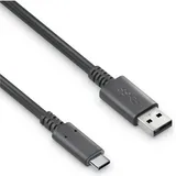 PureLink USB-C auf USB-A 0,5 m Schwarz