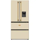 Kaiser Küchengeräte Kühlschrank KS 80425 ElfEm, 183 cm hoch, 83.6 cm breit, Retro Kühlschrank, Side-by-Side Kühl Gefrier Kombi, No Frost 506 L