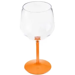 42 Mehrweg Cocktail Gläser Gin & Tonic orange Tritan 582ml Wiederverwendbar Kunststoff unzerbrechlich