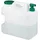 Relaxdays Wasserkanister mit Hahn 20 Liter grün/weiß 19,5 cm x 37 cm x 36,5 cm