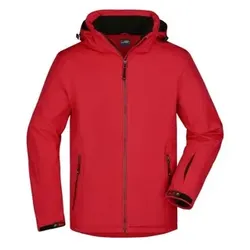 Herren Wintersport Jacke JN1054, rot, Größe XL - rot - XL