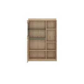 Möbel Kraft Highboard 86 x 131 x 40 cm Mehrfarbig