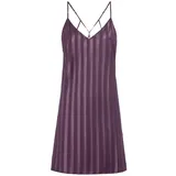 lscn by lascana Damen Negligé pflaume gestreift Gr.40