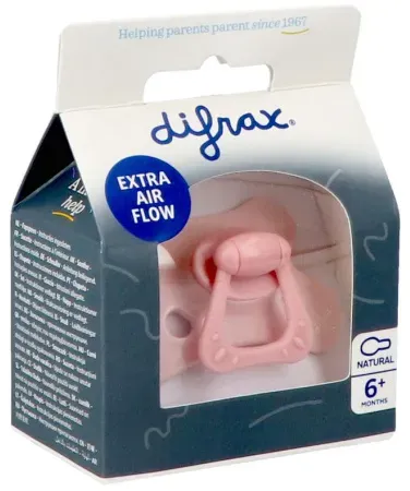 Difrax Schnuller Natural 6 Monate+ Special Edition Pink Opal 1 Stück
