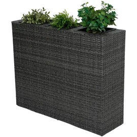 Garden Pleasure Pflanzkübel 100 x 30 x 80 cm grau