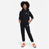 Nike FD3072-010 K NSW TRACKSUIT POLY HD FZ LBR Jacket Unisex BLACK/BLACK/WHITE S