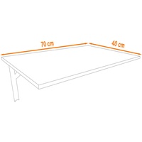 Beton | Wandtisch Wandklapptisch Küchentisch Schreibtisch Esstisch