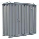 BOS Best of Steel Schnellbaucontainer SC3000+1X2-SE  (1 x 2,1 x 2,1 m, Stahl, Einzelflügeltür)