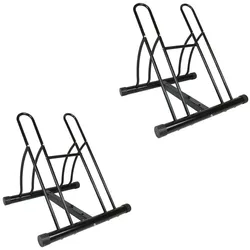 Fahrradständer für 4 Fahrräder DUO Räder Fahrrad Ständer Rad schwarz Twin