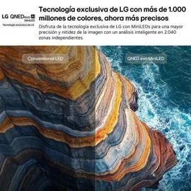 LG 43QNED80B6B 43" QNED evo AI Mini LED 4K TV