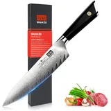 SHAN ZU Damast Kochmesser SHAN ZU 21 cm
