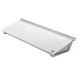 Memoboard Diamond, 460x60x150mm, weiß, 1905174, Glas/Aluminium, f. Notizen