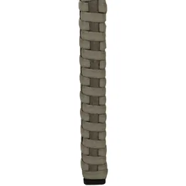 Mendler Poly-Rattan Garten-Garnitur HWC-N98, Sitzgruppe Lounge-Set, Metall Glas Stoff/Textil (180g/m2) ~ grau, Kissen hellgrau