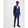 JACK & JONES Anzug JACK & JONES "JPRCOSTA SUIT", Herren, Gr. 52, N-Gr, blau (medieval blau), Web, Obermaterial: 100% Polyester, unifarben, sehr schmal, Anzüge, Polyester, slim fit, Topseller