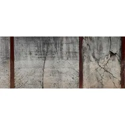 Fototapete ARCHITECTS PAPER "Beton Vintage", bunt, B:6m L:2,5m, Vlies, Tapeten, Holz Tapete Natur Tapeten Wohnzimmer Schlafzimmer modern Design Optik