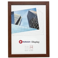 kokoon Display Bilderrahmen »Munich« A4 braun, 21x29.7x2 cm
