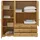 Home Affaire Minik Wäscheschrank 140 x 35 x 140 cm beige
