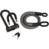 tex-lock eyelet U/X-Lock 80cm Schloss electric grey (31.005.002.080)