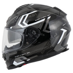 Scorpion Exo-491 Spin Motorradhelm schwarz, XL