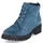 WALDLÄUFER Schnürstiefelette blau 37