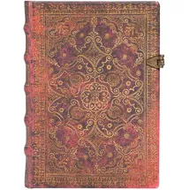 Paperblanks - Notizbücher Equinoxe Karmin - Notizbuch Midi Liniert - Paperblanks, Midi (180 x 130)