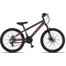 Licorne Thunder 24 Zoll RH 40 cm Anthrazit/Rosa