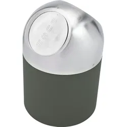 Mülleimer Badeimer Kosmetikeimer Badezimmer Klappdeckel Vintage Anthrazit
