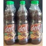 Deit Cola Mix Erfrischungsgetränk, Zuckerfrei, 9 x 1 L Flaschen, Mehrwegpfand
