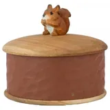 WILDLIFEGARDEN WG5101 Kästchen Eichhörnchen - Handgemachtes Holzkästchen