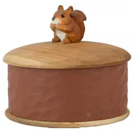 WILDLIFEGARDEN WG5101 Kästchen Eichhörnchen - Handgemachtes Holzkästchen