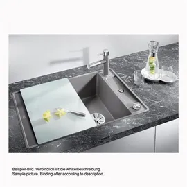Blanco Axia III 45 S-F weiß + Excenterbetätigung + InFino + Glasschneidbrett